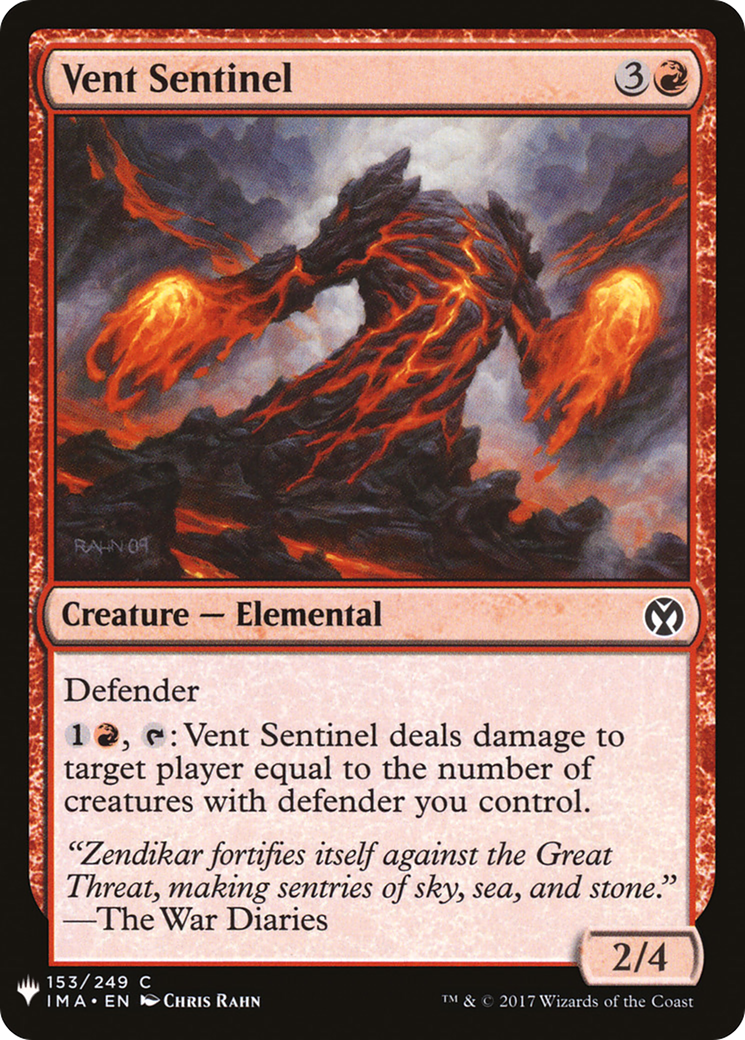 Image of Vent Sentinel (LIST-IMA-153) - The List
