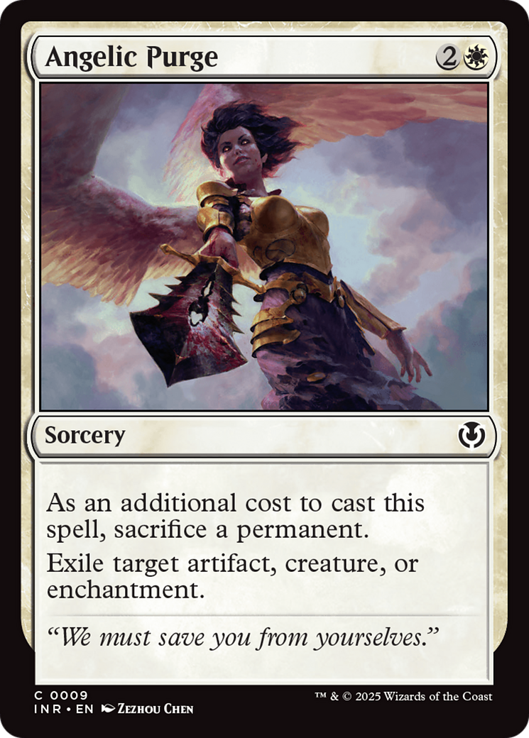 Image of Angelic Purge (INR-009) - Innistrad Remastered Foil