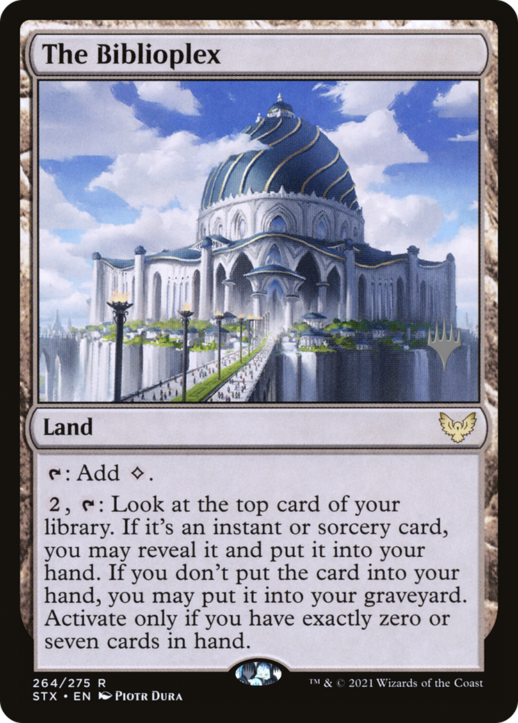 Image of The Biblioplex (PPSTX-264) - Strixhaven: School of Mages Promos