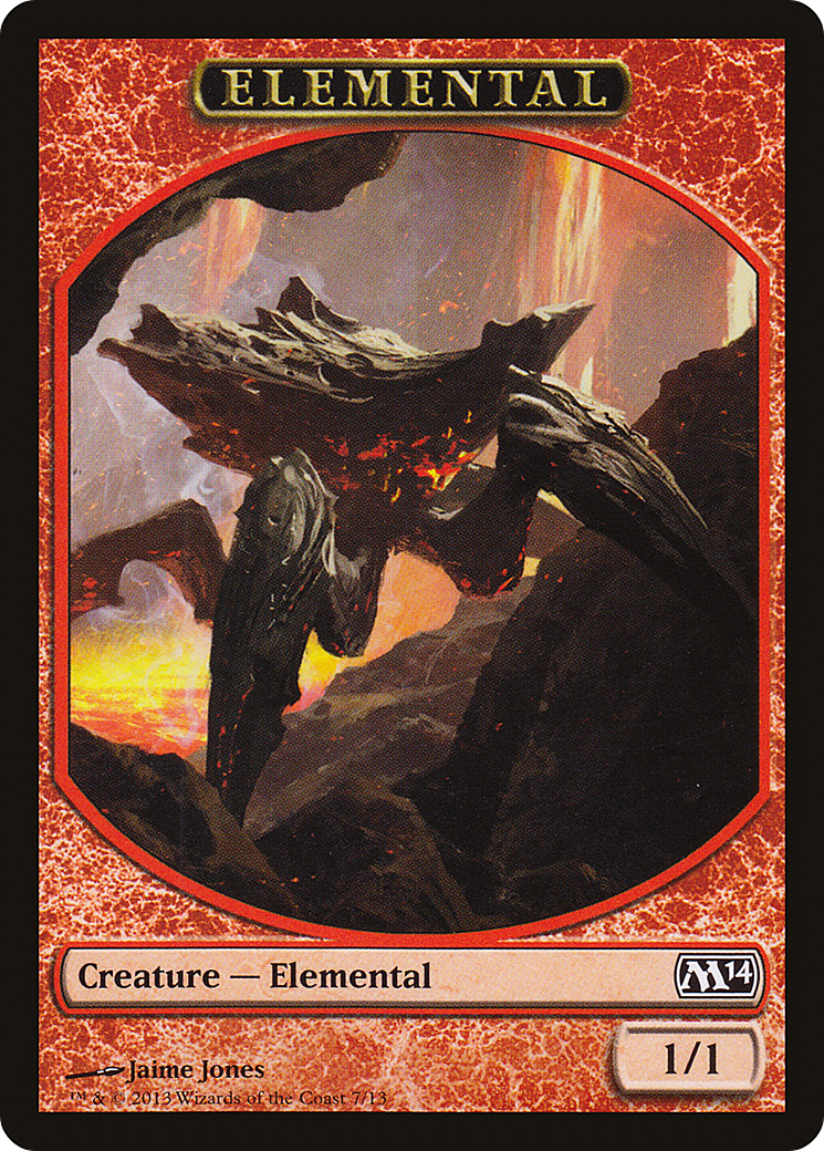 Image of Elemental (M14-007) - Magic 2014 Tokens