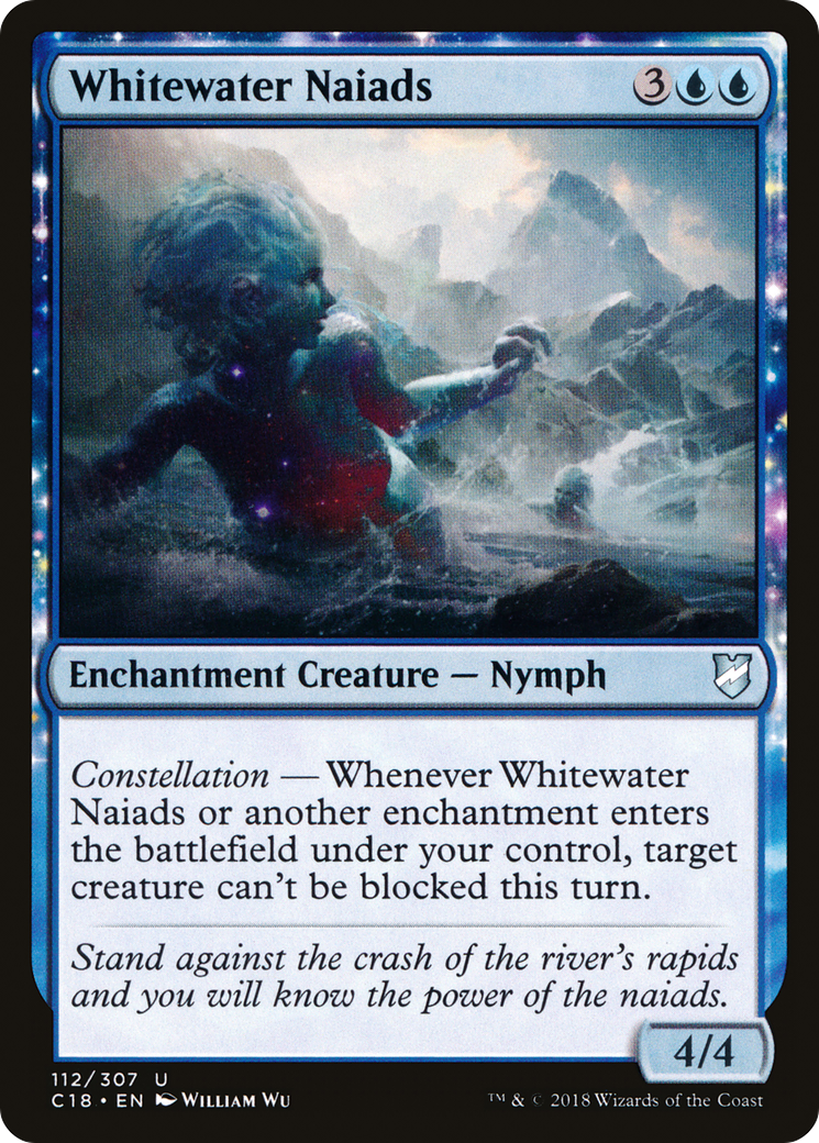 Image of Whitewater Naiads (C18-112) - Commander 2018: (enchantment)