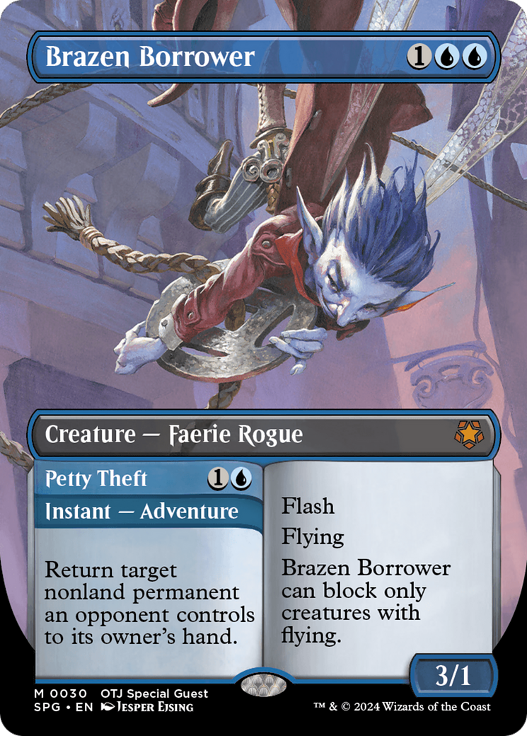 Image of Brazen Borrower (Borderless) (SPG-030) - Special Guests (Borderless)