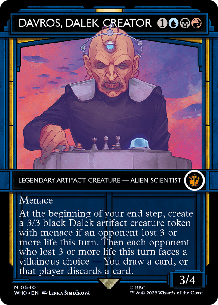Image of Davros, Dalek Creator (Showcase) (WHO-540) - Doctor Who: (Showcase) (Borderless)