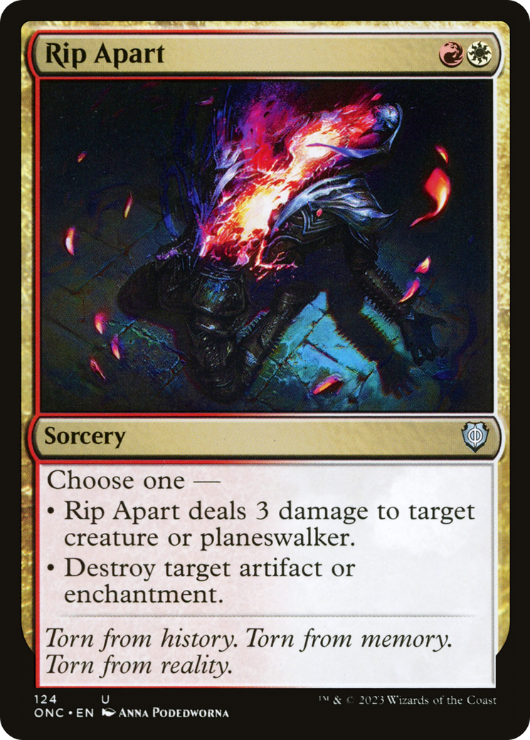 Image of Rip Apart (ONC-124) - Phyrexia: All Will Be One Commander