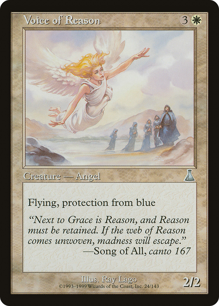 Image of Voice of Reason (UDS-024) - Urza's Destiny