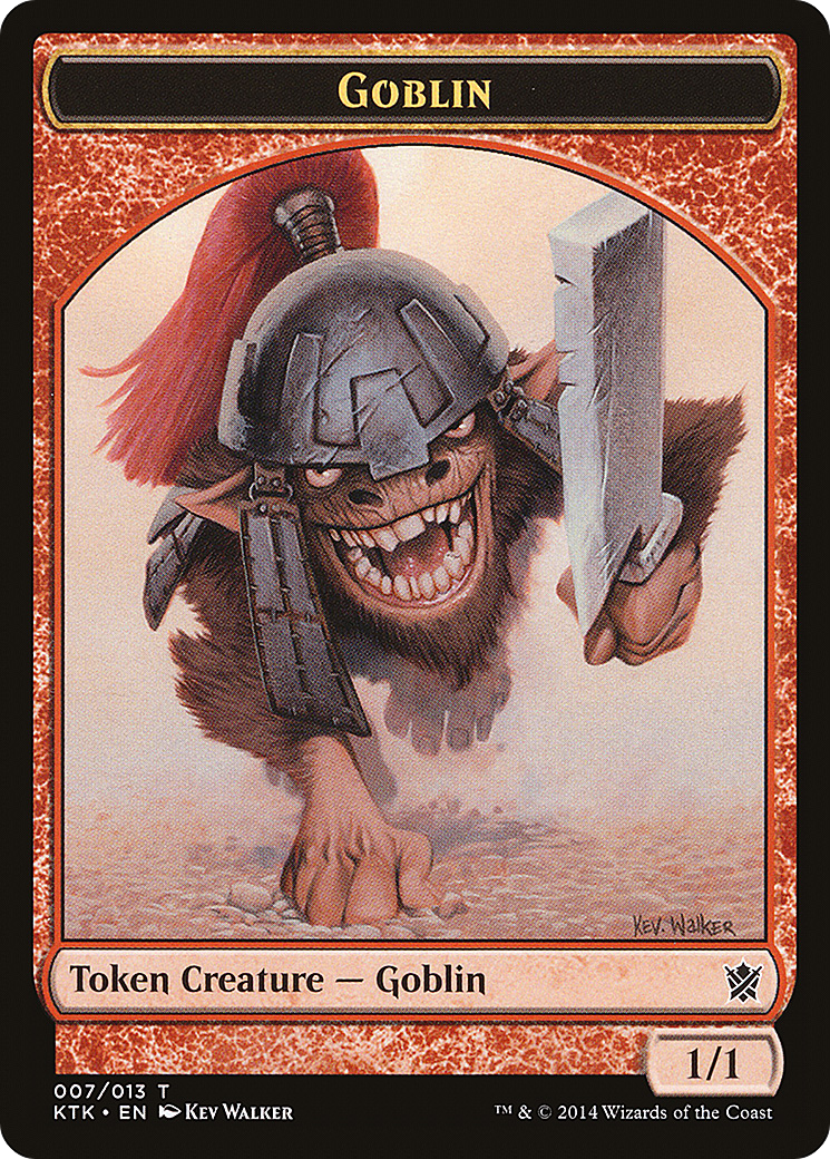 Image of Goblin Token (KTK-007) - Khans of Tarkir Tokens