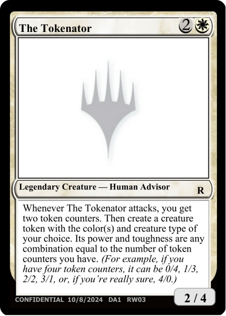 Image of The Tokenator (UNK-RW03G) - Unknown Event