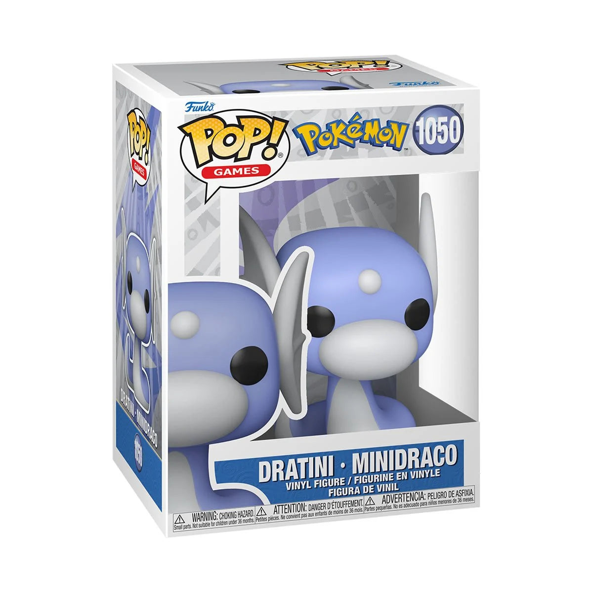 Image of Pokemon Dratini Funko Pop! Vinyl Figure #1050