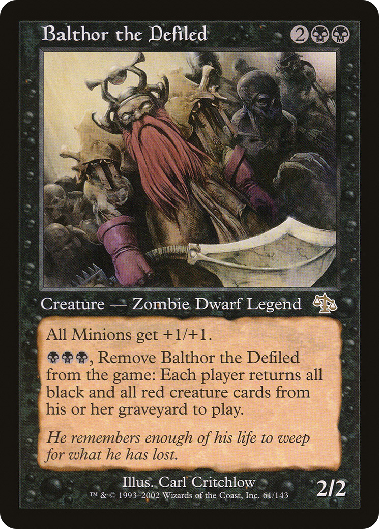 Image of Balthor the Defiled (JUD-061) - Judgment