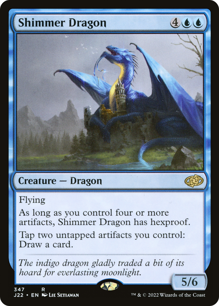 Image of Shimmer Dragon (J22-347) - Jumpstart 2022