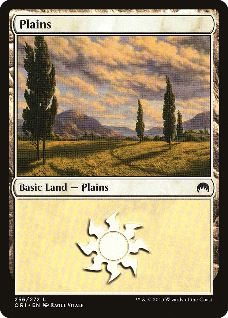 Image of Plains (256) (ORI-256) - Magic Origins