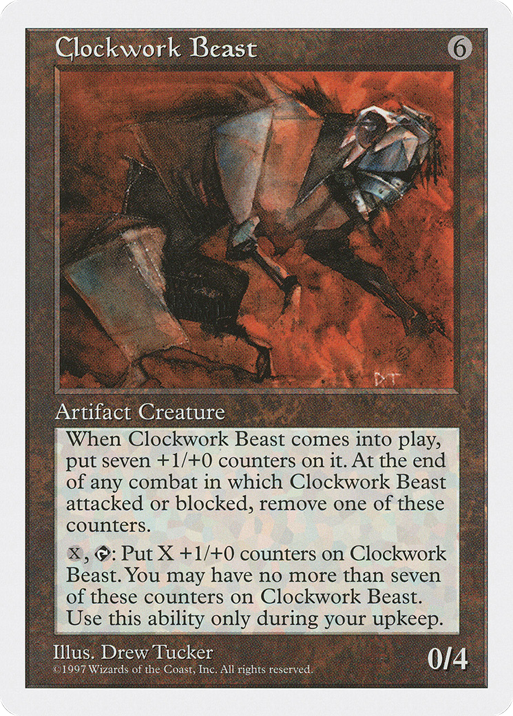 Image of Clockwork Beast (5ED-) - Fifth Edition