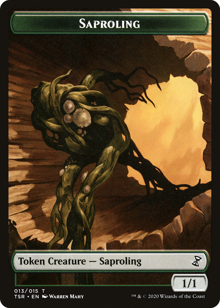 Image of Saproling (TTSR-013) - Time Spiral Remastered Tokens