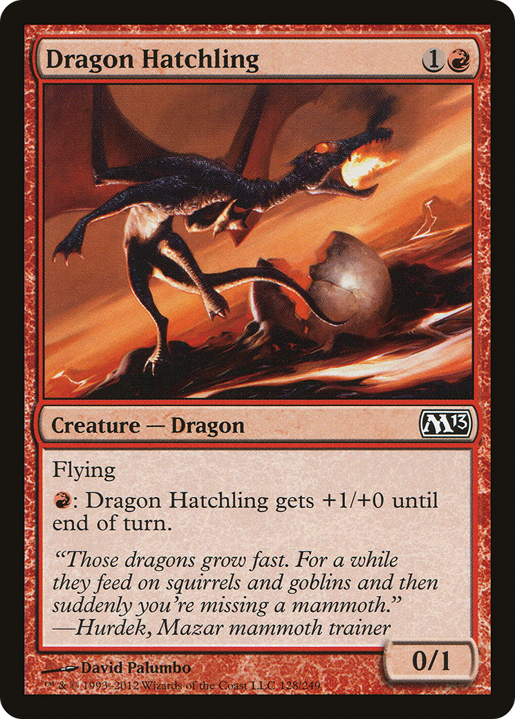 Image of Dragon Hatchling (M13-128) - Magic 2013