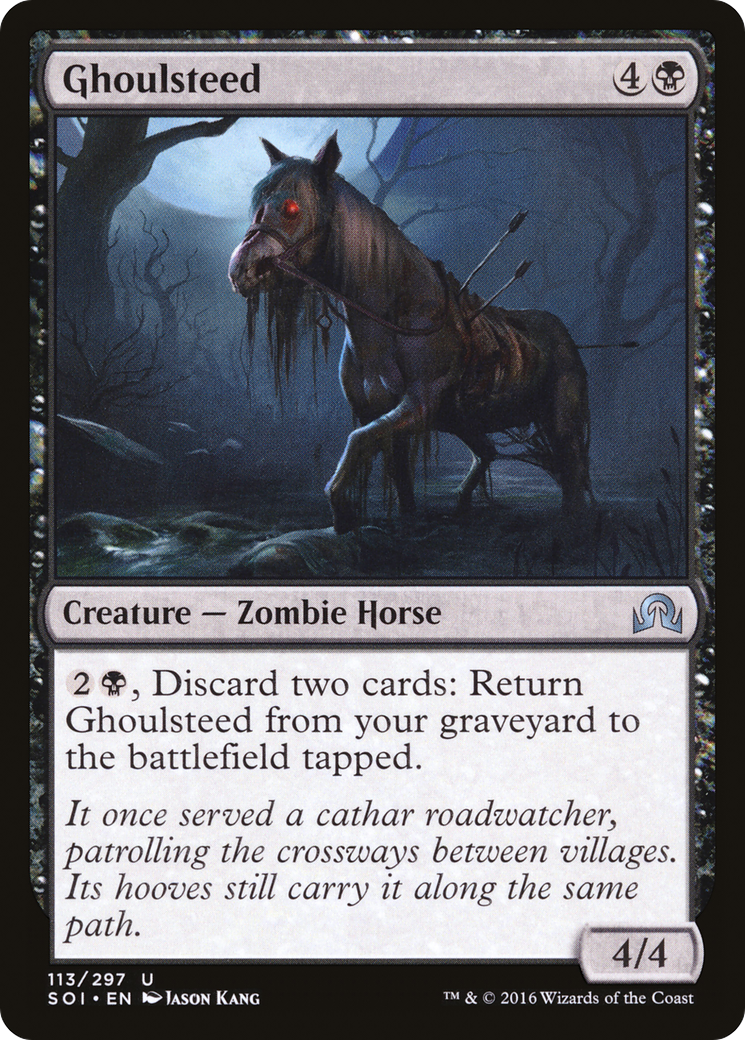 Image of Ghoulsteed (SOI-113) - Shadows over Innistrad Foil