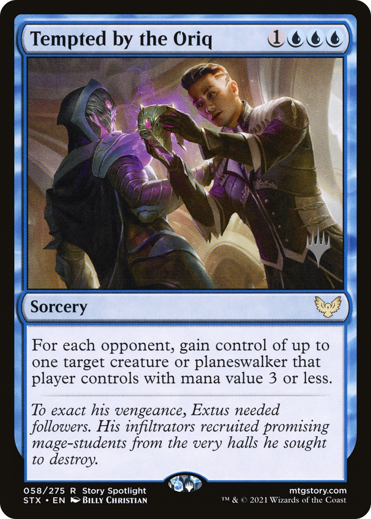 Image of Tempted by the Oriq (PPSTX-058) - Strixhaven: School of Mages Promos Foil