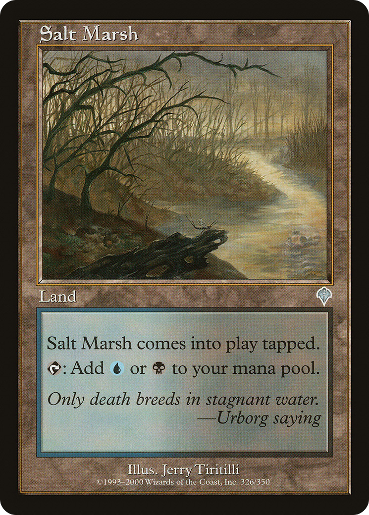 Image of Salt Marsh (INV-326) - Invasion Foil
