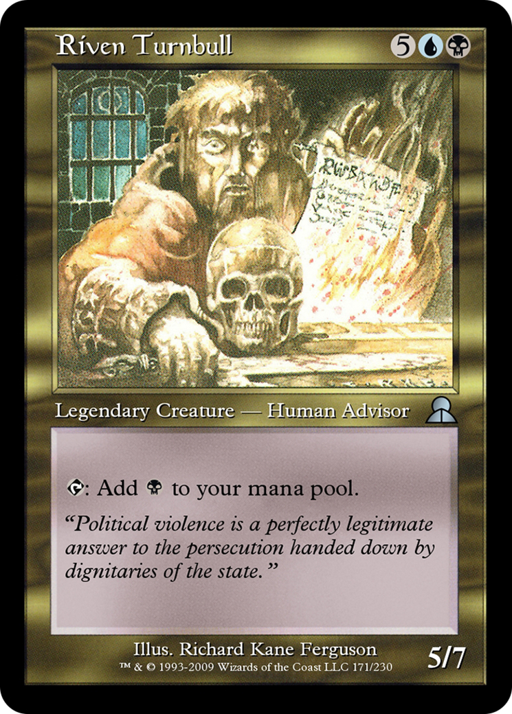 Image of Riven Turnbull (ME3-171) - Masters Edition III Foil