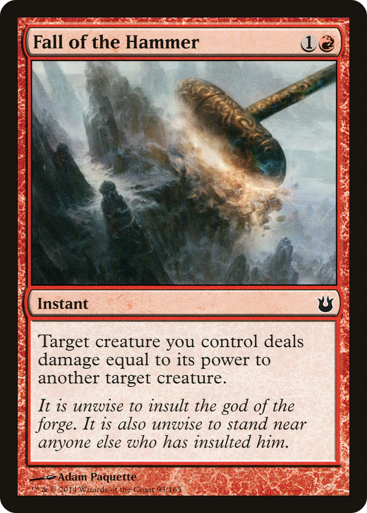 Image of Fall of the Hammer (BNG-093) - Born of the Gods