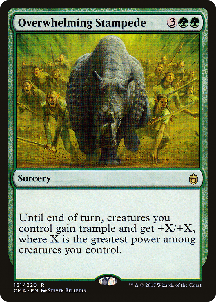 Image of Overwhelming Stampede (CMA-131) - Commander Anthology
