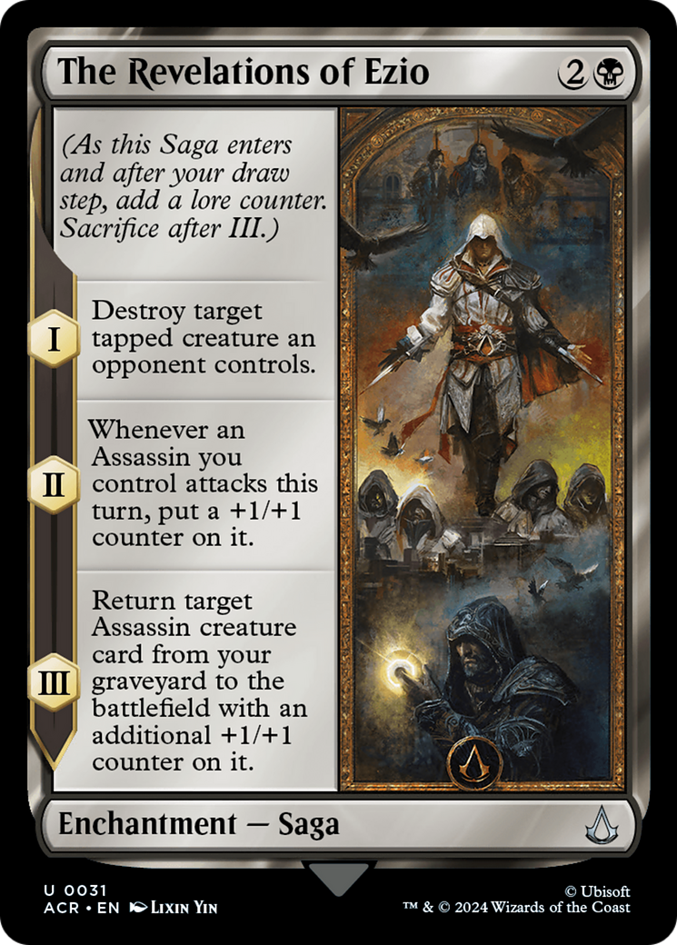 Image of The Revelations of Ezio (ACR-031) - Assassin's Creed Foil