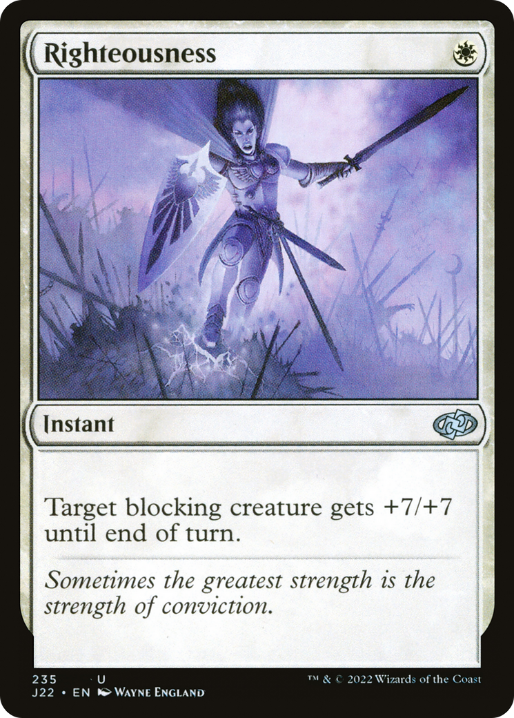 Image of Righteousness (J22-235) - Jumpstart 2022