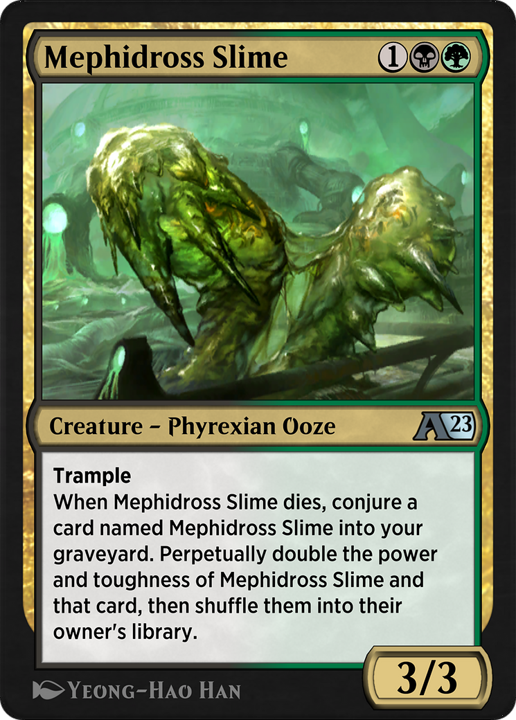 Image of Mephidross Slime (YONE-025) - Alchemy: Phyrexia