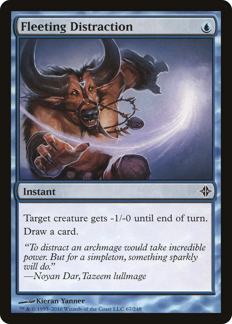 Image of Fleeting Distraction (ROE-067) - Rise of the Eldrazi Foil