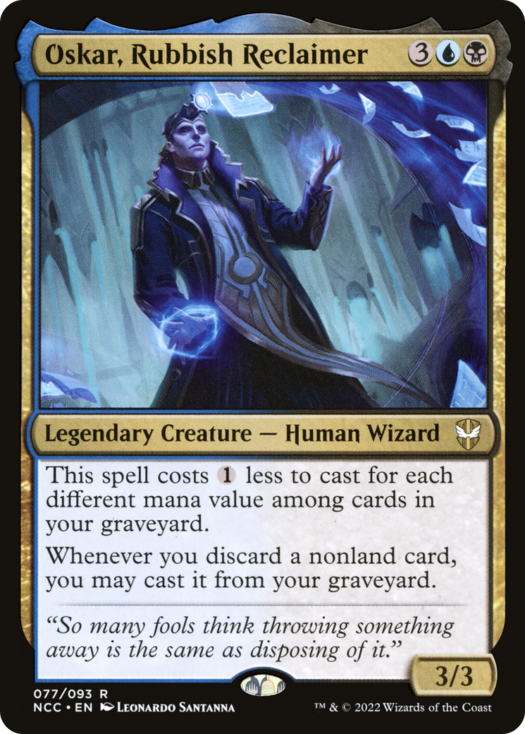 Image of Oskar, Rubbish Reclaimer (NCC-077) - New Capenna Commander