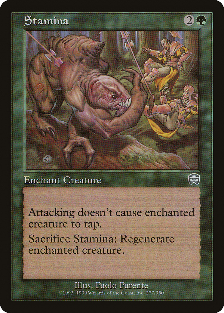 Image of Stamina (MMQ-277) - Mercadian Masques