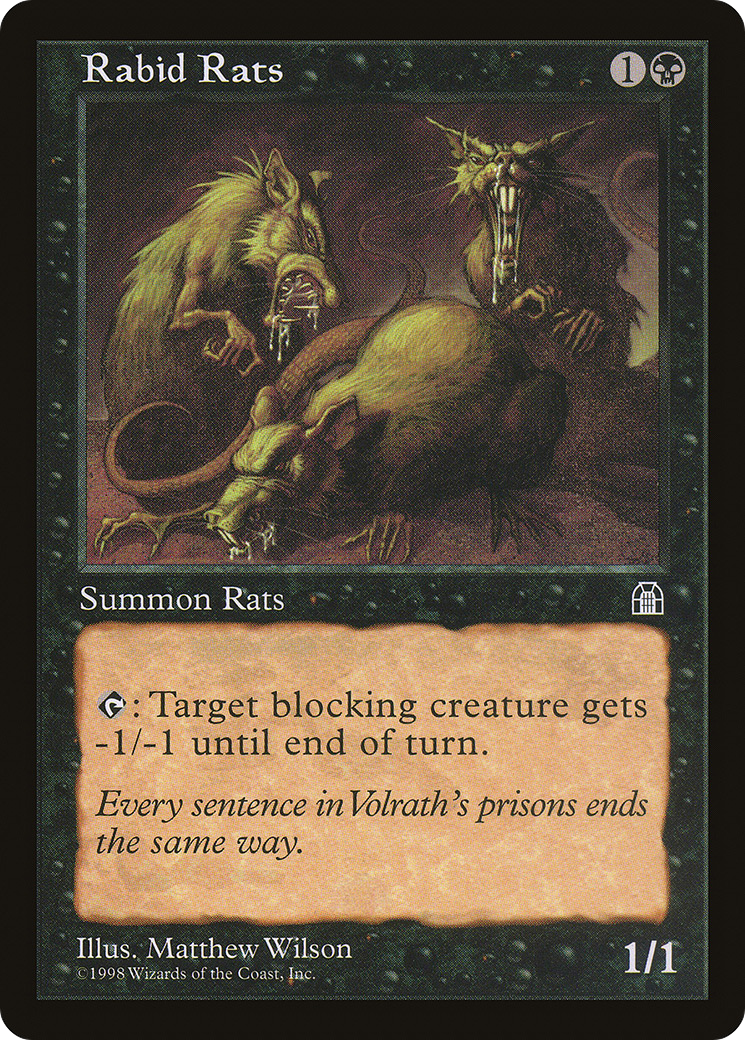 Image of Rabid Rats (STH-) - Stronghold