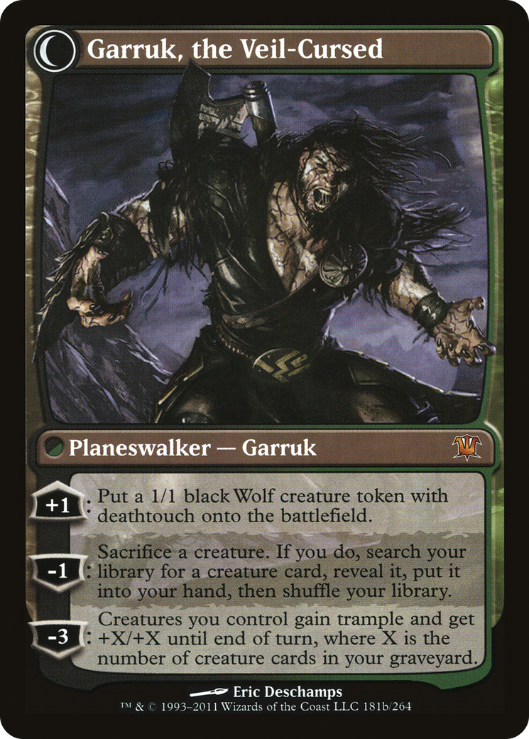 Image of Garruk Relentless (LIST-ISD-181) - The List: (Double Faced Transform)
