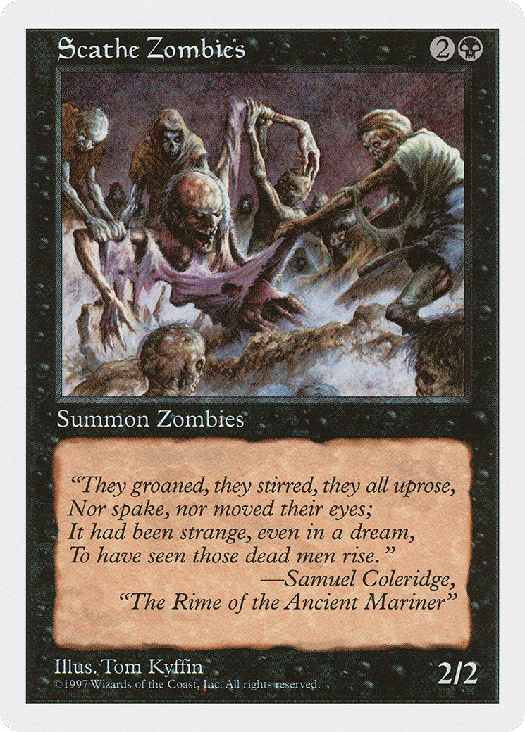 Image of Scathe Zombies (5ED-) - Fifth Edition