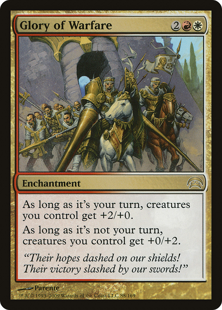 Image of Glory of Warfare (HOP-088) - Planechase