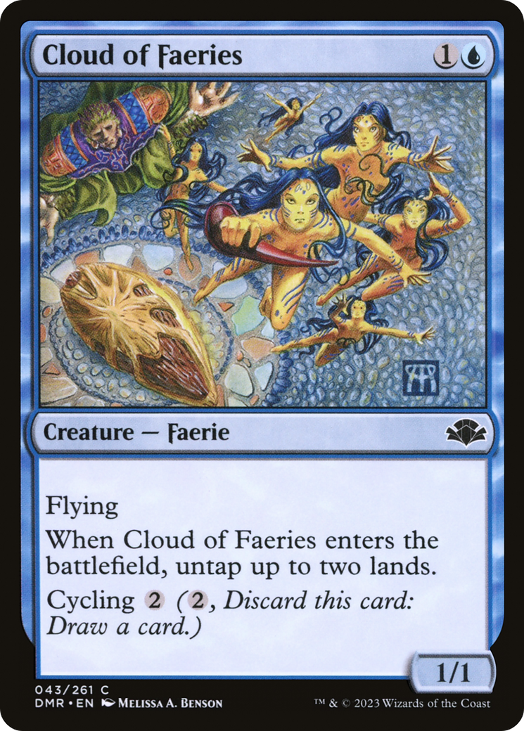 Image of Cloud of Faeries (DMR-043) - Dominaria Remastered