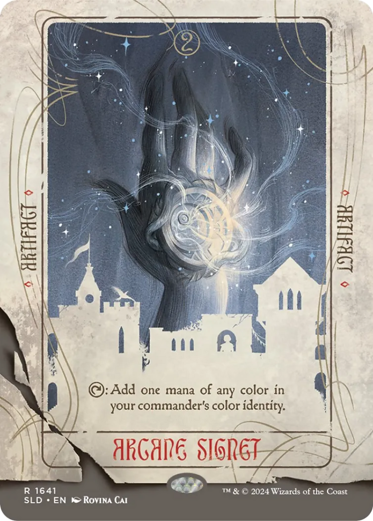 Image of Arcane Signet (1641) (SLD-1641) - Secret Lair Drop (Borderless)