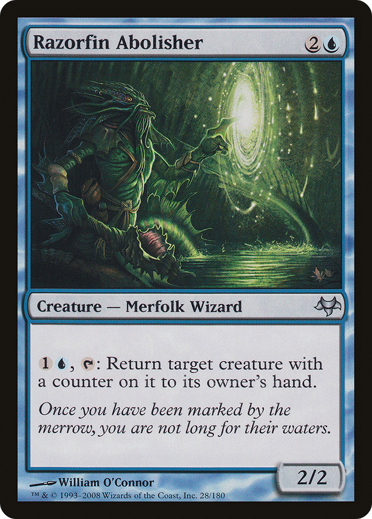 Image of Razorfin Abolisher (EVE-028) - Eventide Foil