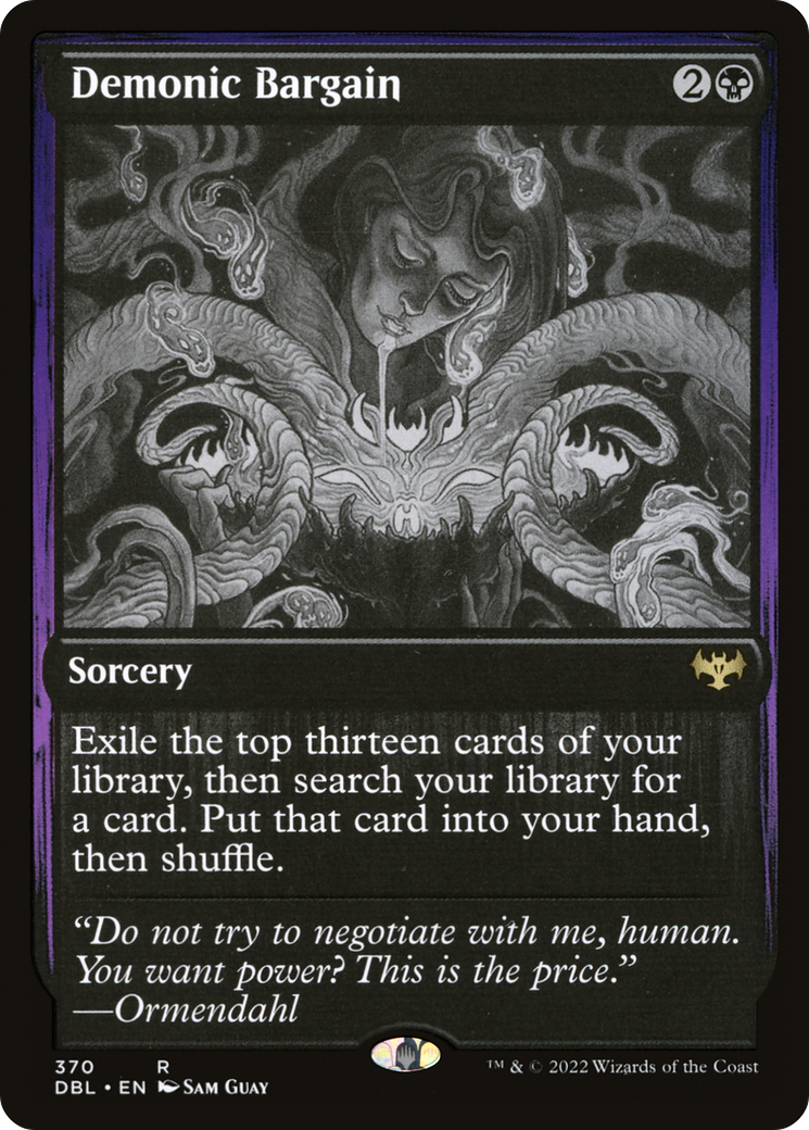 Image of Demonic Bargain (DBL-370) - Innistrad: Double Feature