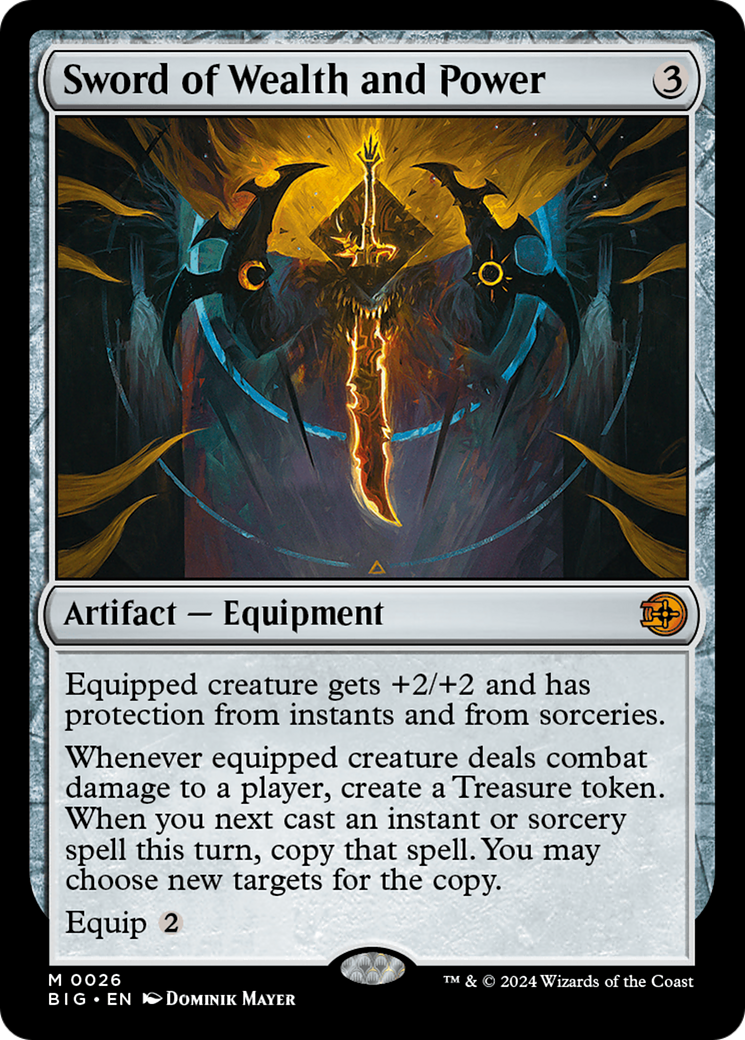 Image of Sword of Wealth and Power (BIG-026) - The Big Score
