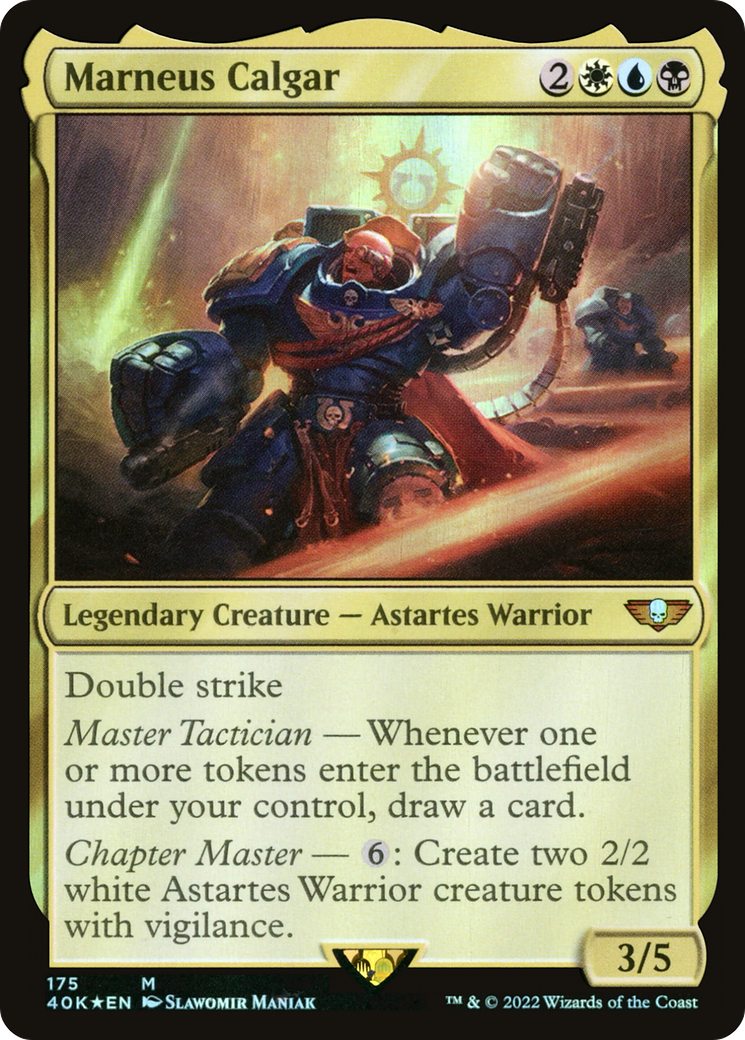 Image of Marneus Calgar (40K-175) - Warhammer 40,000 Commander Foil