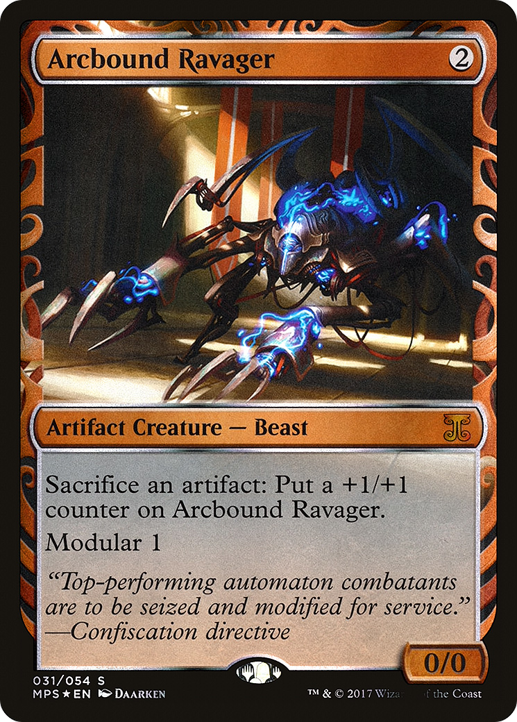 Image of Arcbound Ravager (MPS-031) - Kaladesh Inventions Foil