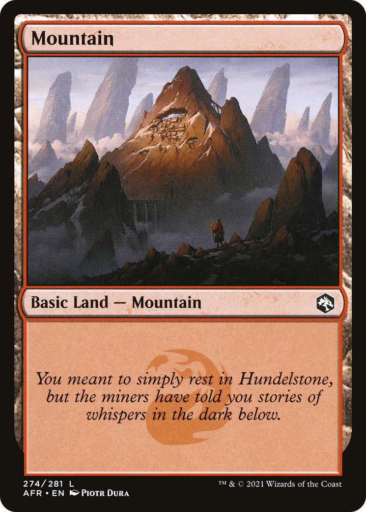 Image of Mountain (274) (AFR-274) - Adventures in the Forgotten Realms