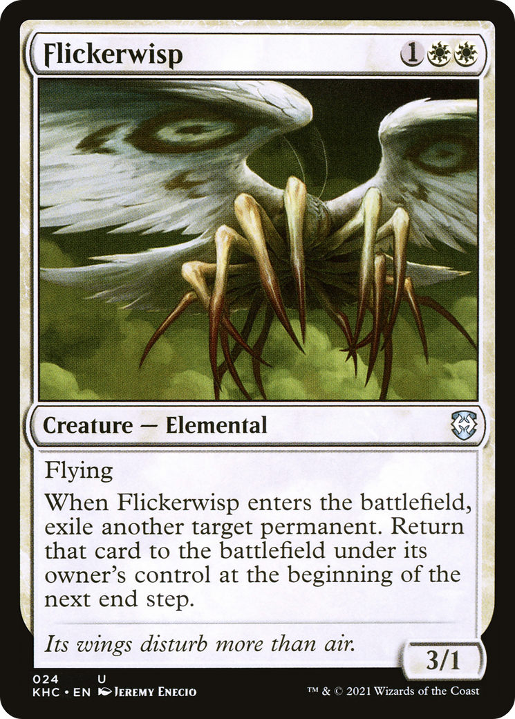 Image of Flickerwisp (KHC-024) - Kaldheim Commander