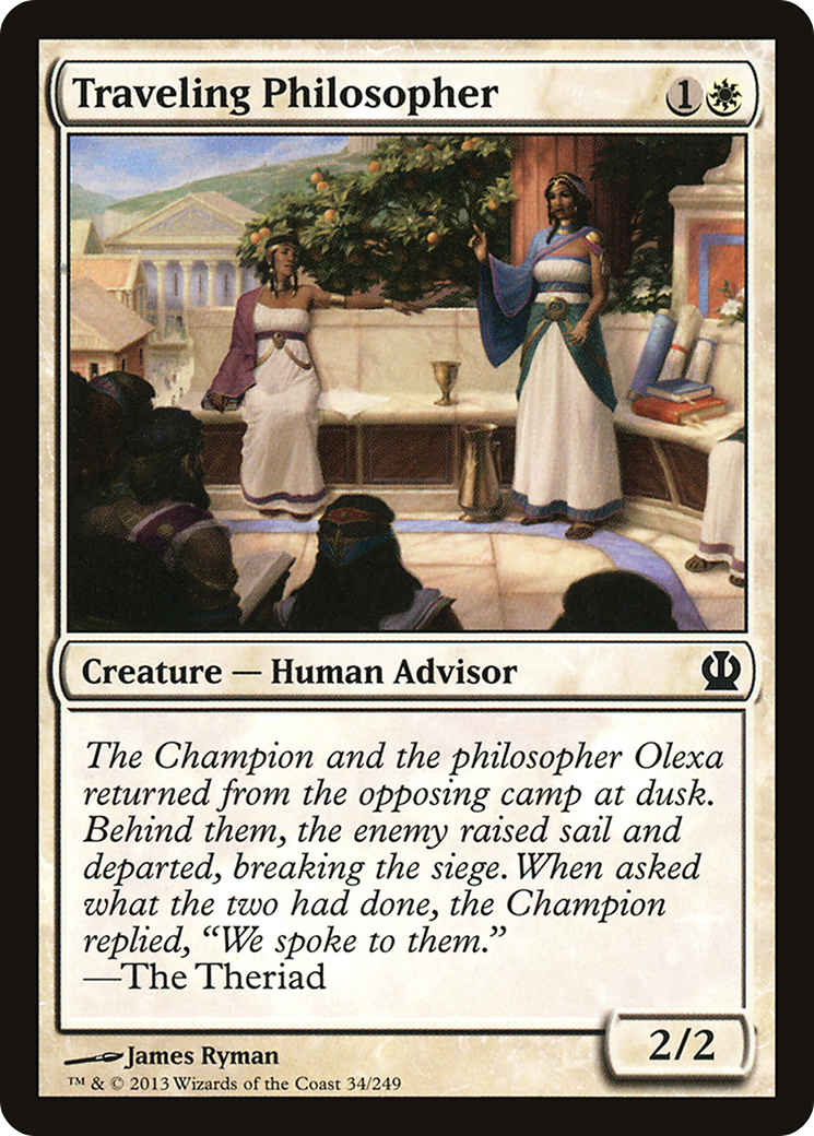 Image of Traveling Philosopher (THS-034) - Theros