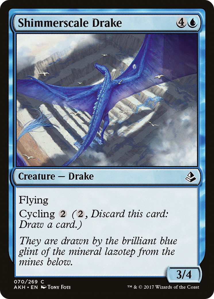 Image of Shimmerscale Drake (AKH-070) - Amonkhet