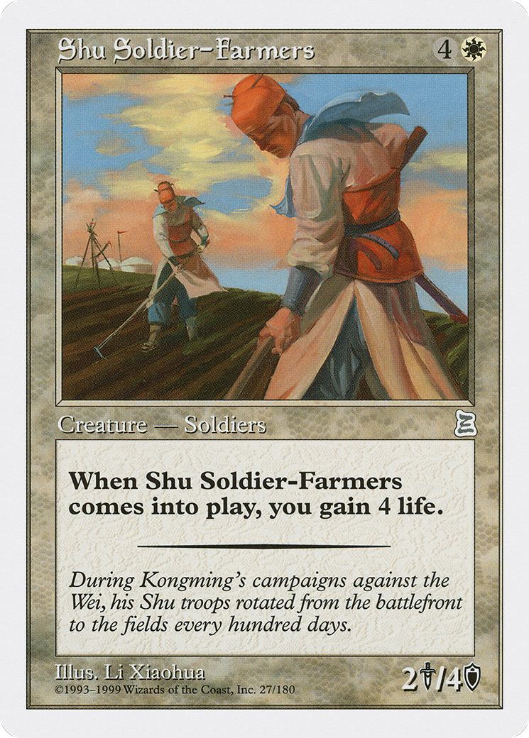 Image of Shu Soldier-Farmers (PTK-027) - Portal Three Kingdoms