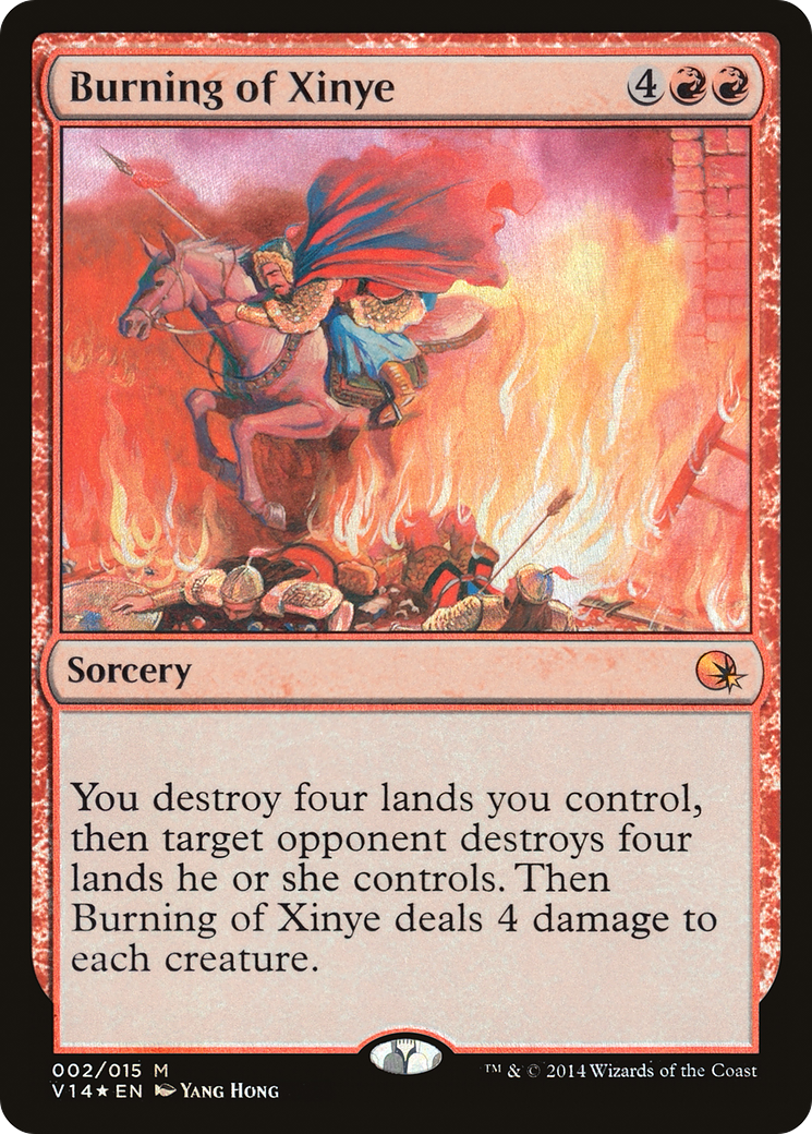 Image of Burning of Xinye (V14-002) - From the Vault: Annihilation Foil