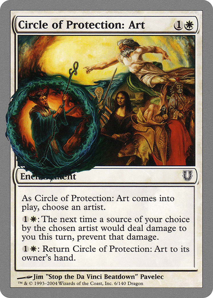 Image of Circle of Protection: Art (UNH-006) - Unhinged