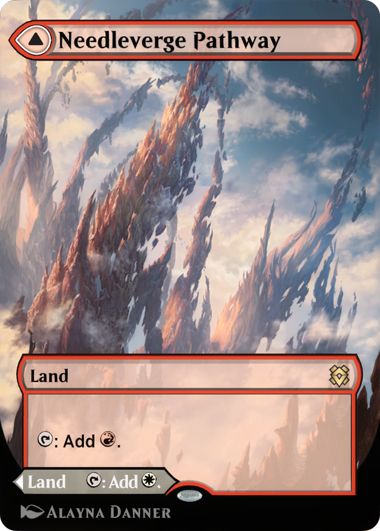 Image of Needleverge Pathway // Pillarverge Pathway (ZNR-288†) - Zendikar Rising