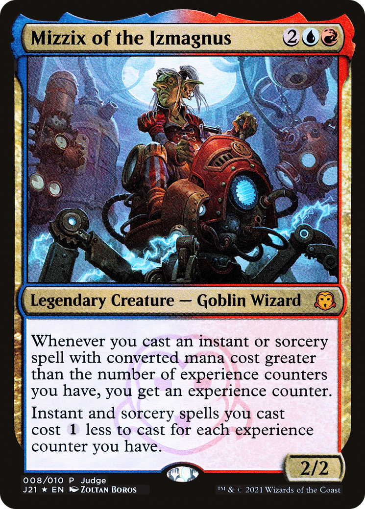 Image of Mizzix of the Izmagnus (JDG-008) - Judge Gift Cards 2021 Foil